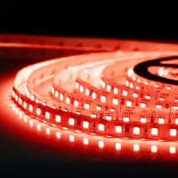 Светодиодная лента  красный цвет B-LED 2835-120-R-20  негерметичная, 1м